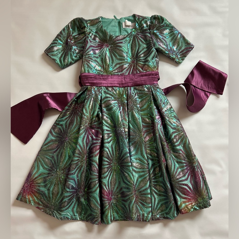 Custom made Nigerian special occasion dress